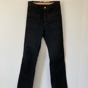 Doen Maritime Jean in Black